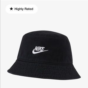 Nike Bucket Hat in Black Size S/M